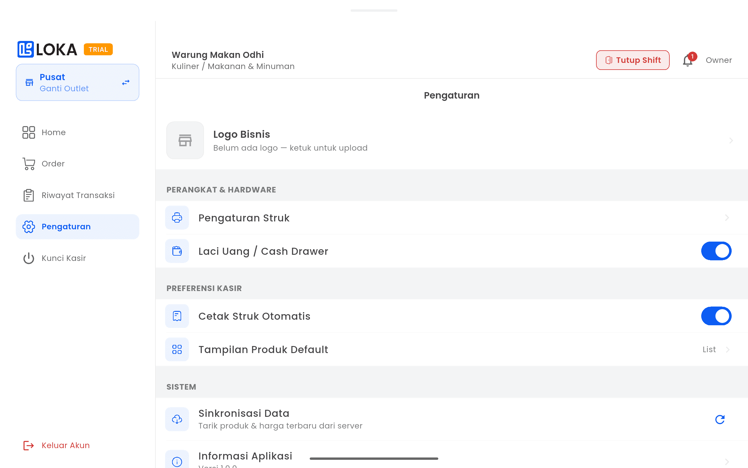 Hardware Siap & Cloud Selalu Terkini